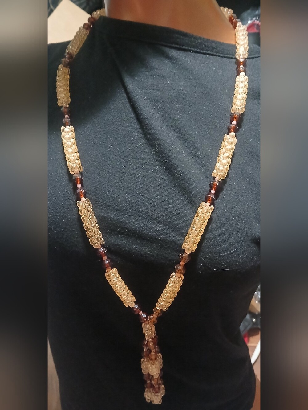 Gorgeous Vintage Beaded Necklace